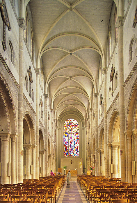 Interior, from west