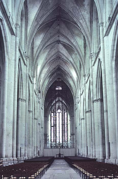 Interior, from west