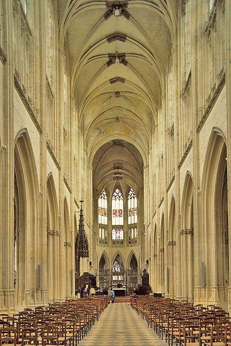 Interior, from west