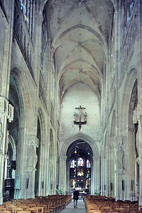 Interior, from west