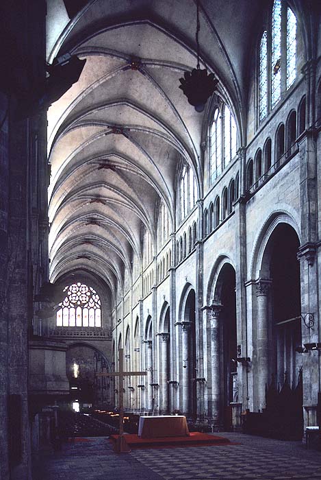 Interior, from west