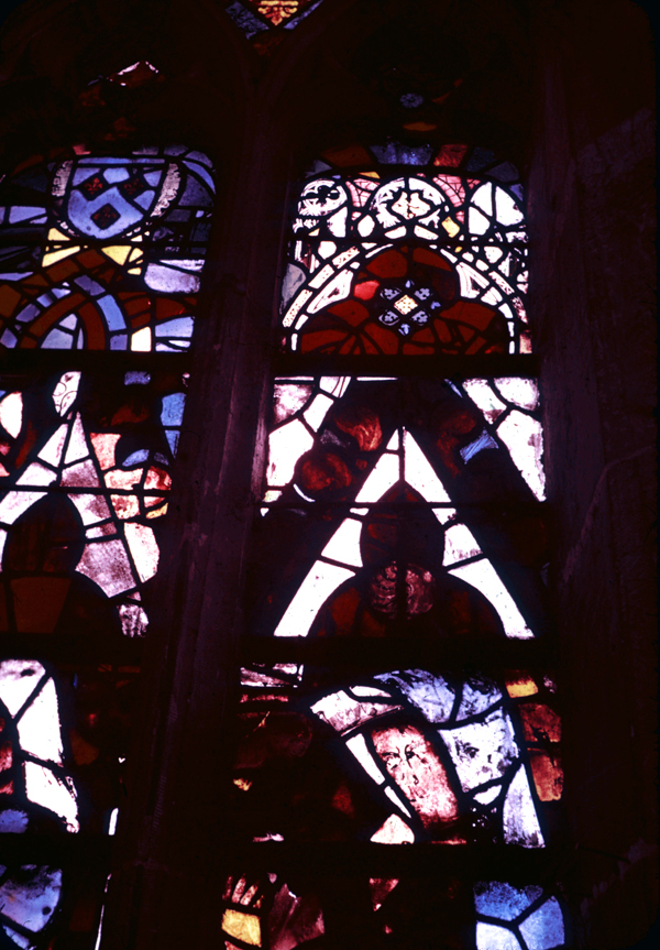 Transept, south, south wall, detail