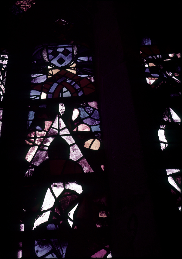 Transept, south, rose, lancet detail