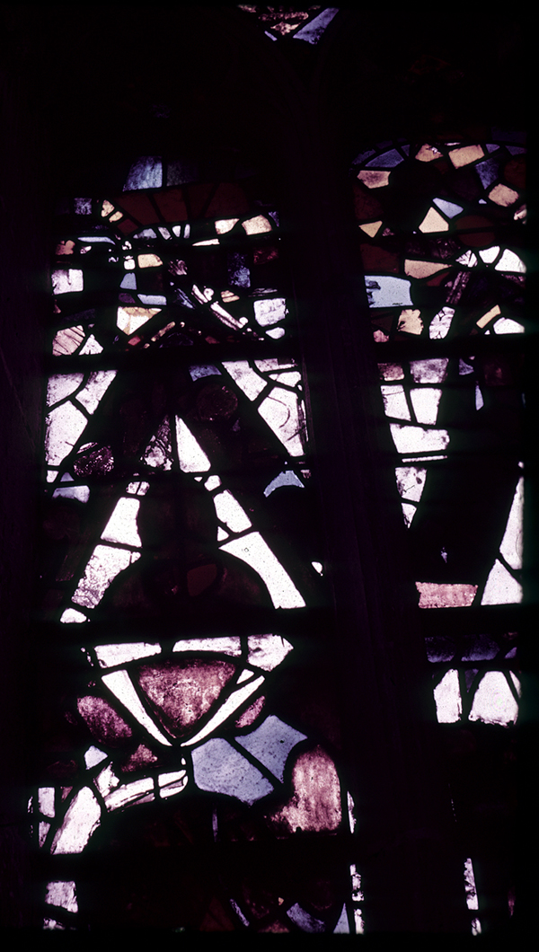 Transept, south, rose, lancet detail