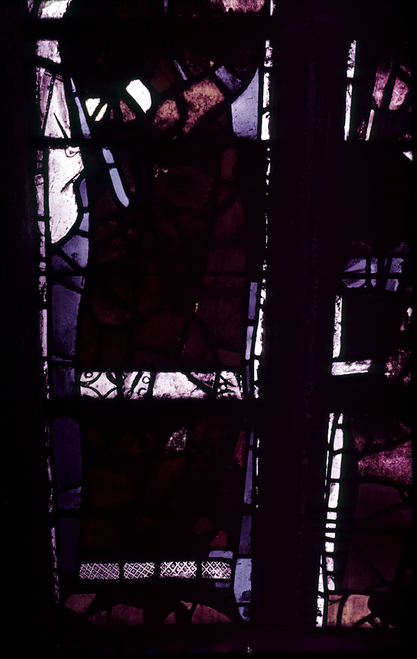 Transept, south, rose, lancet detail