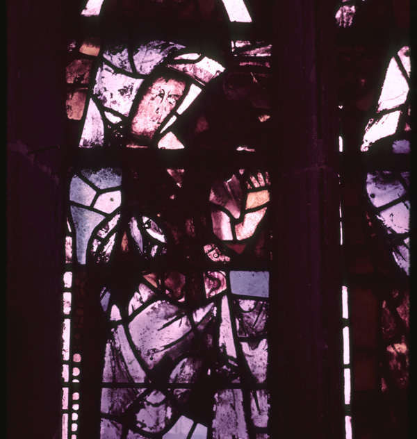 Transept, south, rose lancet, detail