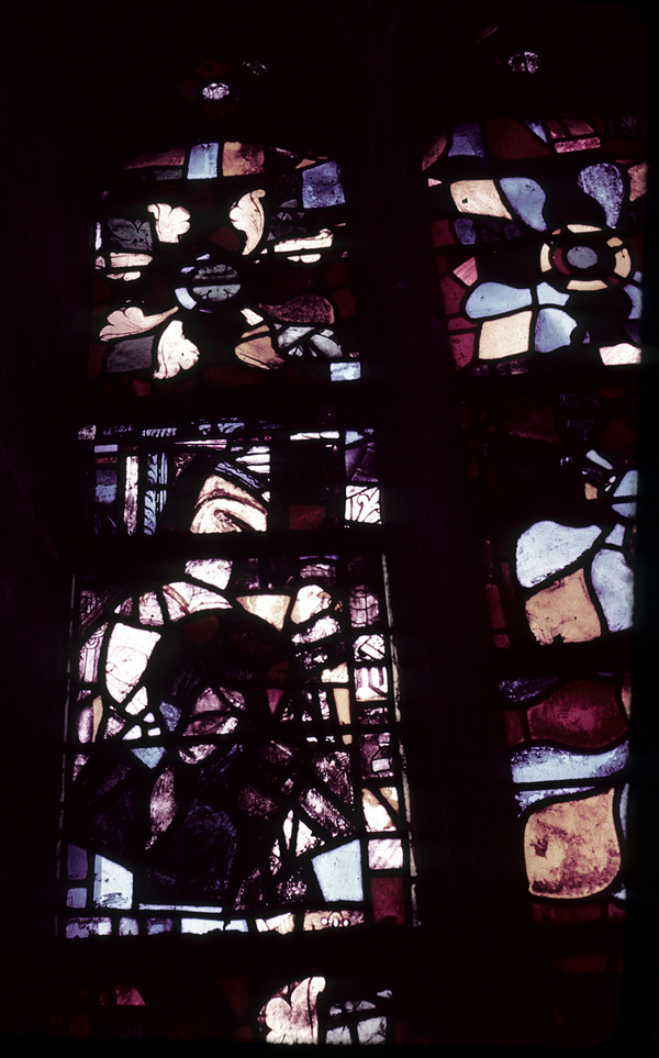 Transept, south, rose, lancet detail