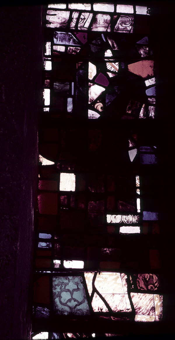 Transept, south, rose lancet, detail