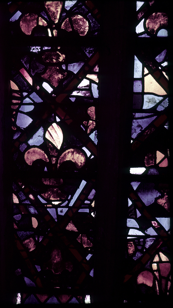 Transept, north, rose lancet, detail