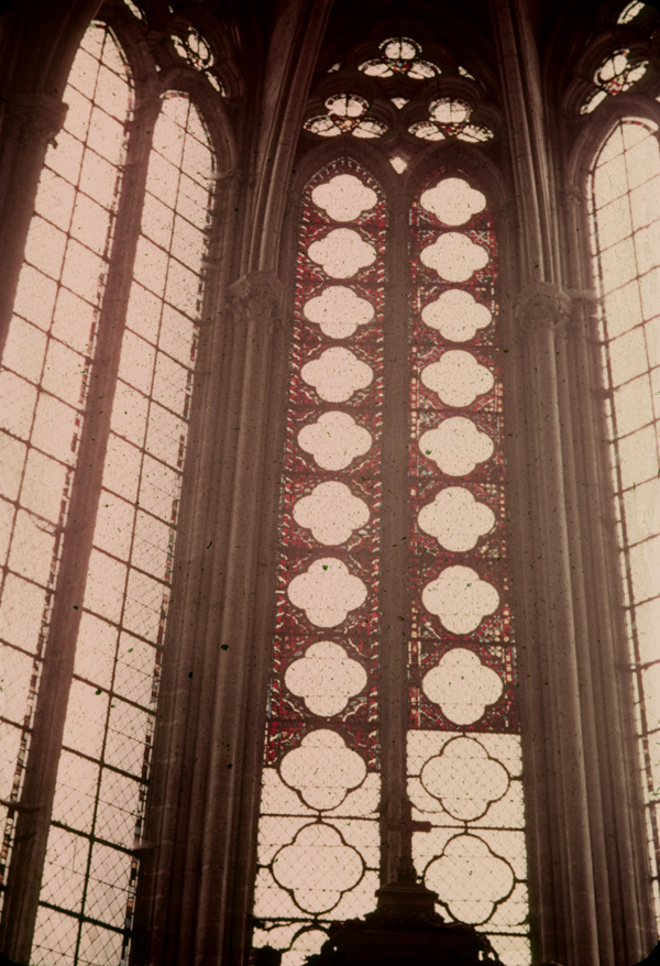 Choir, southeast wall, detail