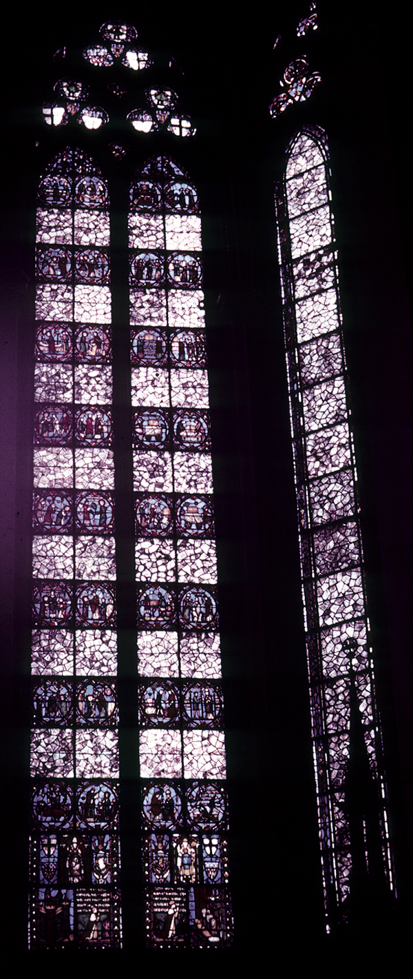 Choir, northeast wall