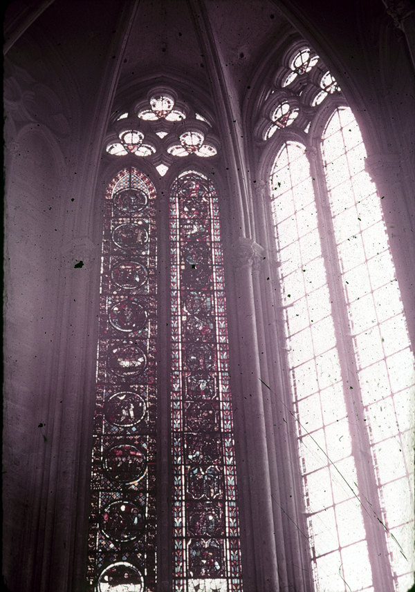 Choir, north wall