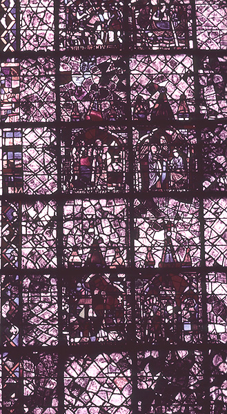 Transept, north, north wall, detail
