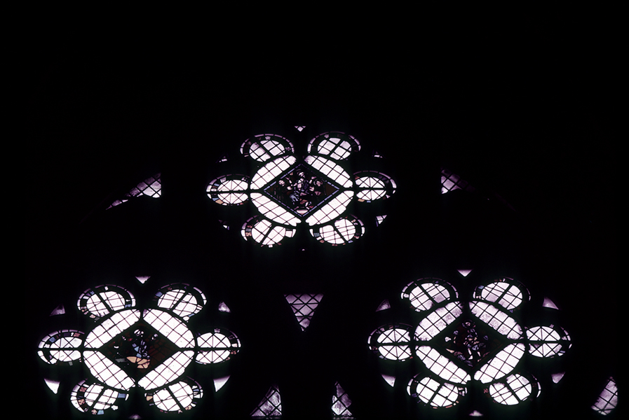 Choir, south wall, tracery