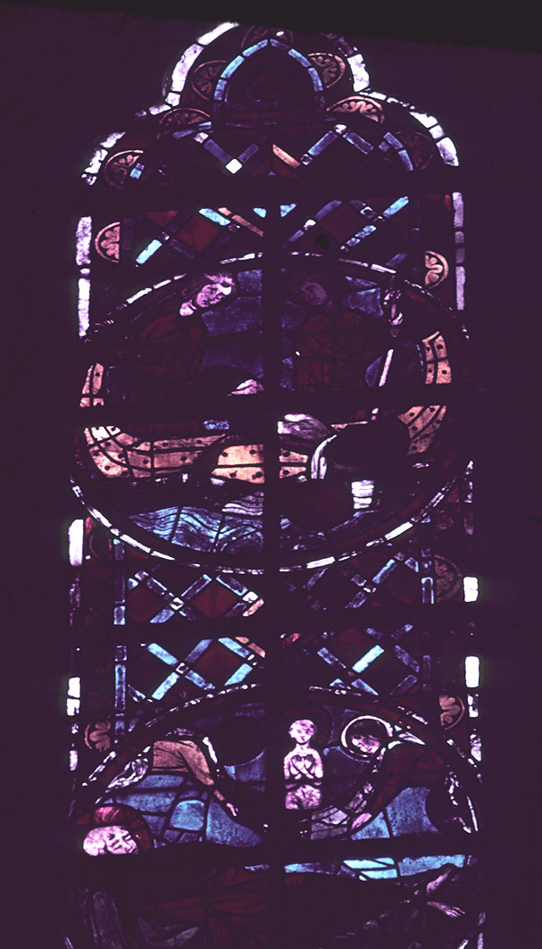 Nave, north wall, first bay, detail