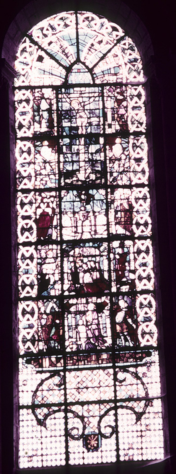 Nave, south wall