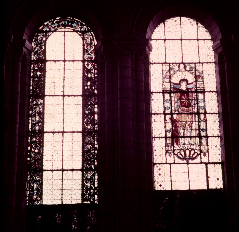 Nave, south wall, first bay