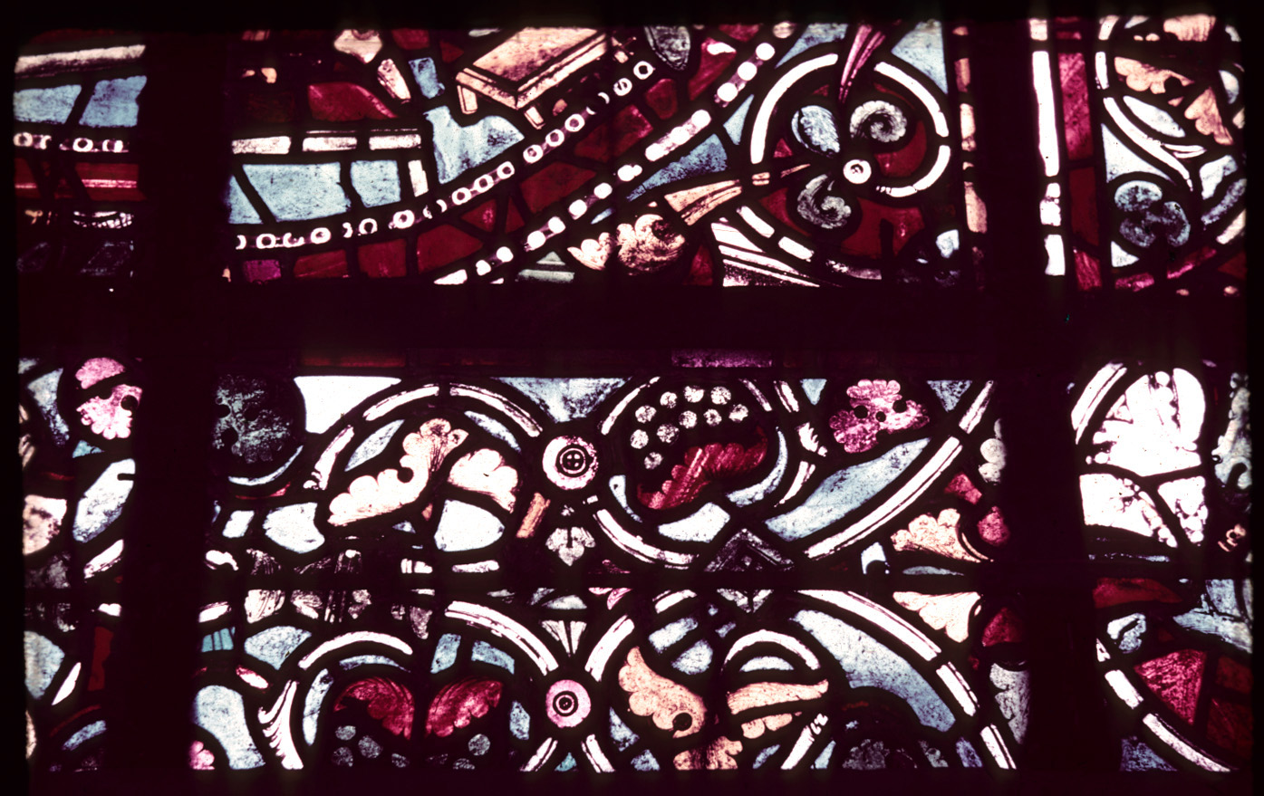 Nave, north wall, second bay, detail