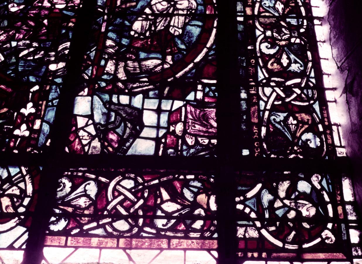 Nave,  south wall, second bay, detail