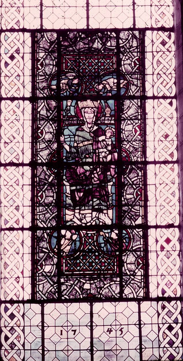 Nave, north wall, first  bay, detail