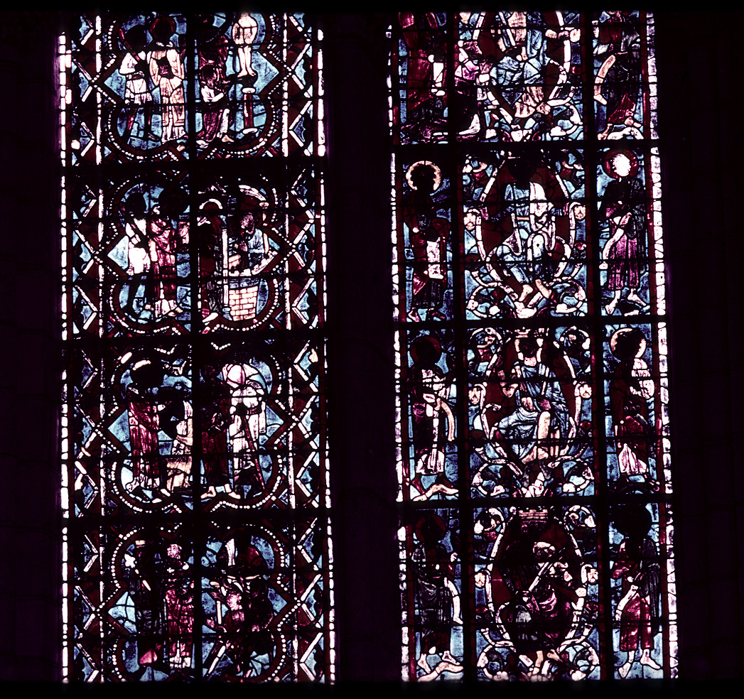 Choir, east end, detail
