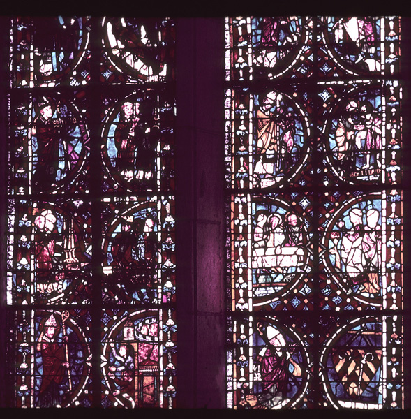 Choir, east end, detail