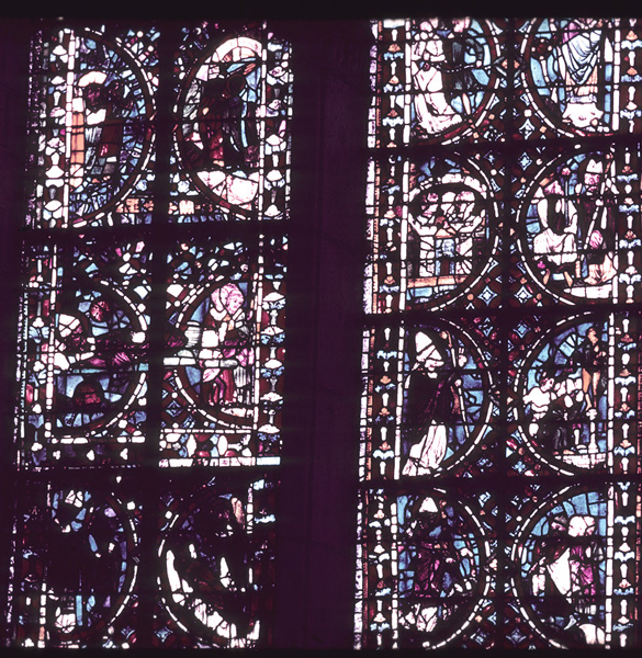 Choir, east end, detail