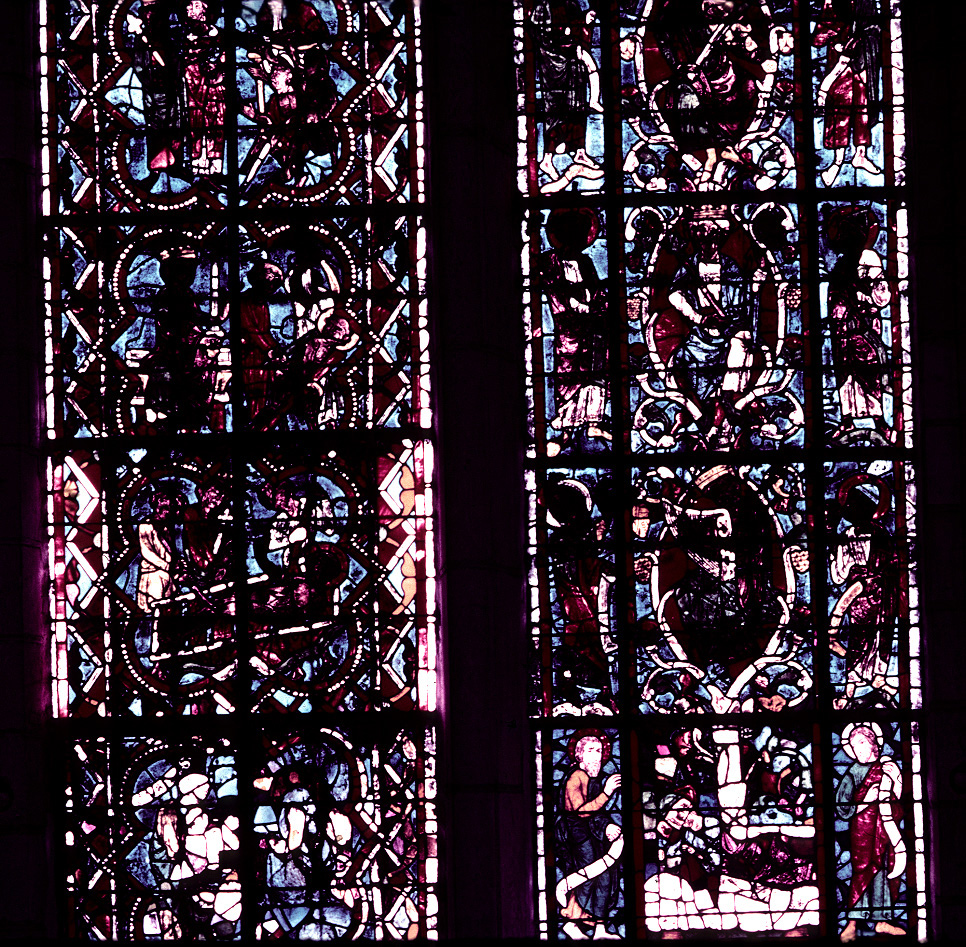 Choir, east end, detail