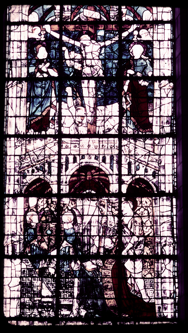 Transept, north, east wall, detail