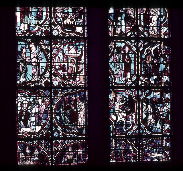 Choir, east end, detail