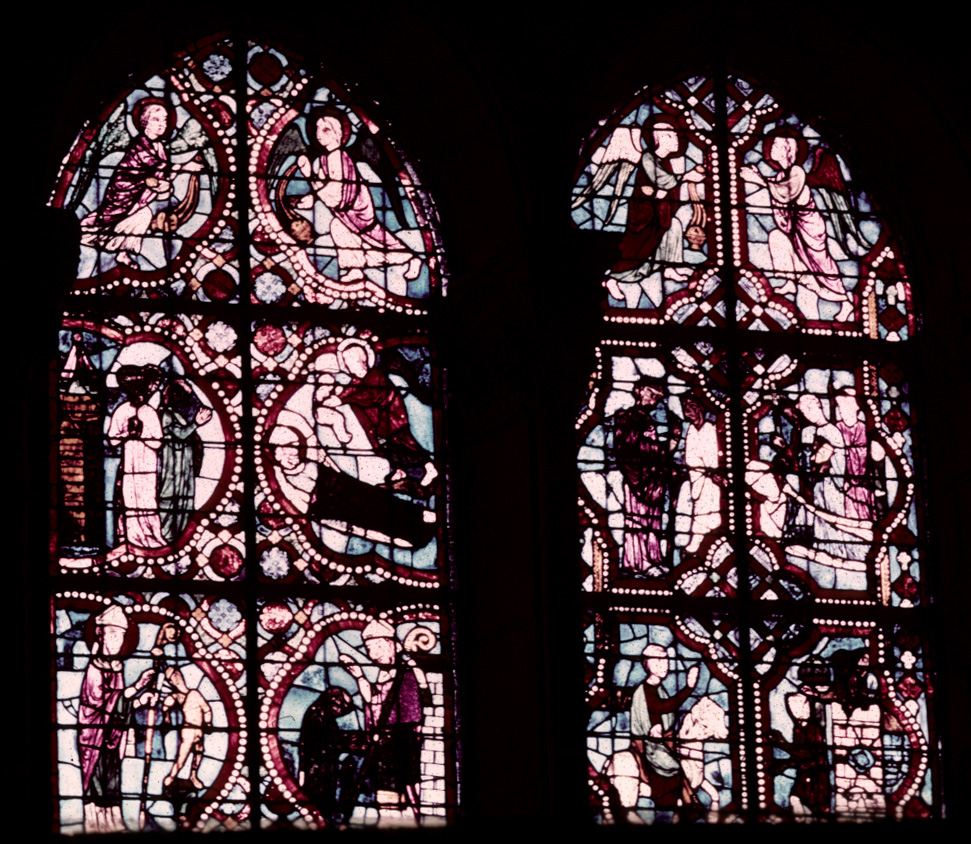 Choir, east end, detail