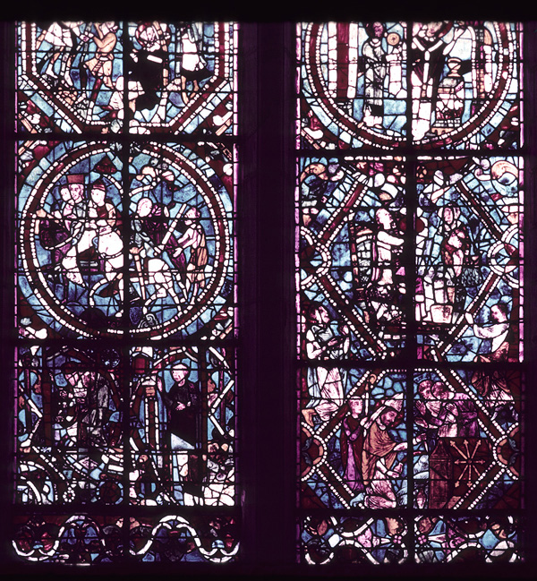 Choir, east end, detail
