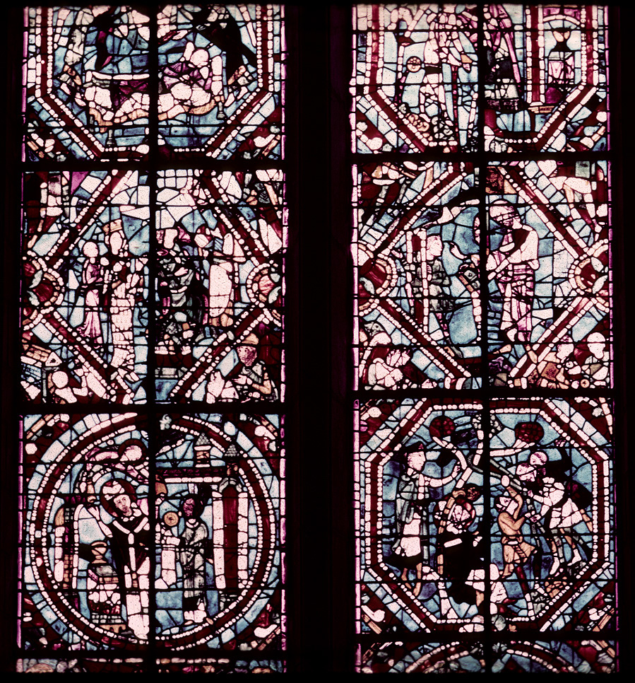 Choir, east end, detail