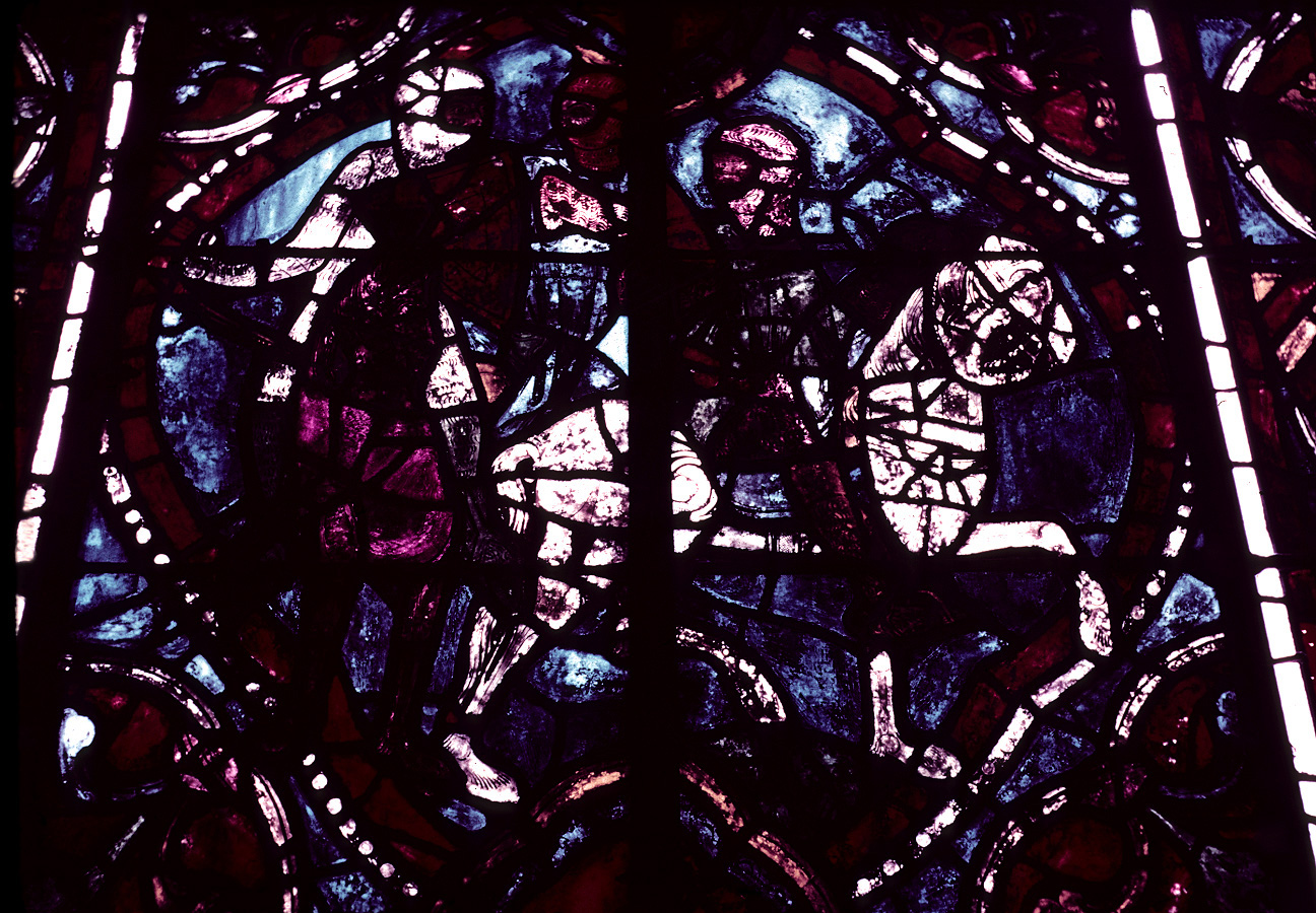 Choir, south wall, detail