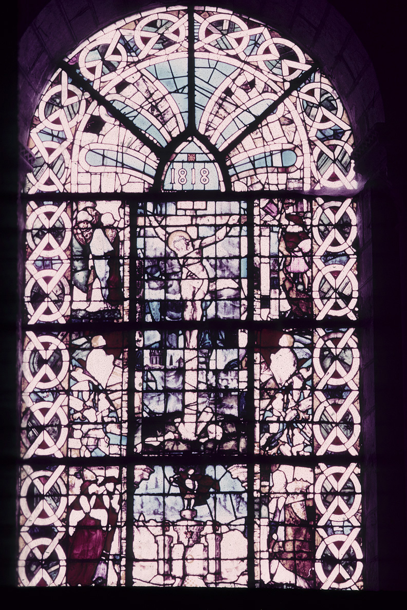 Nave, south wall, third bay, detail