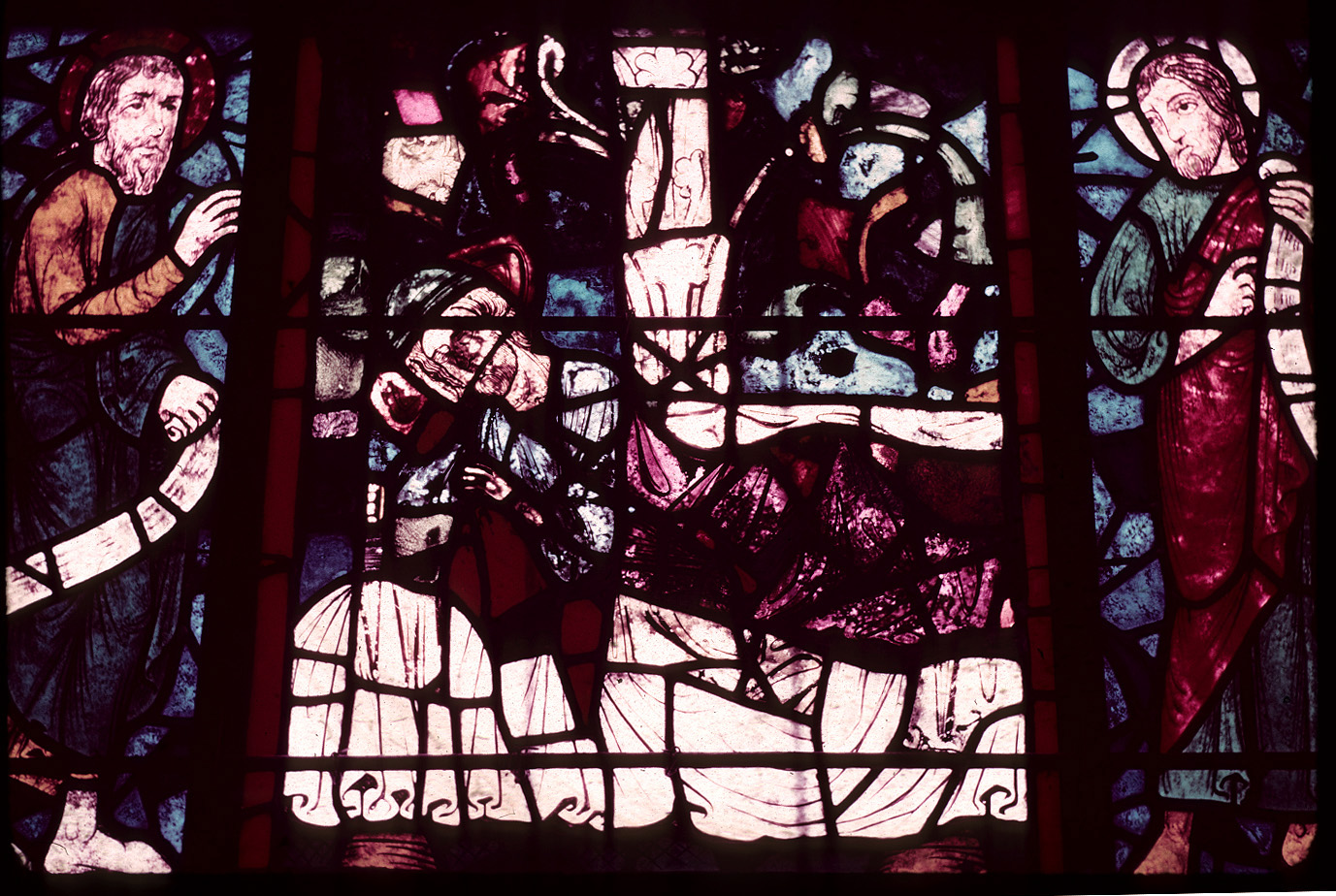 Choir, east end, detail