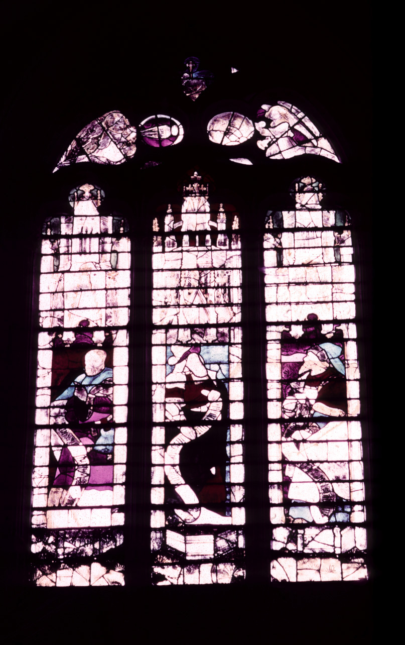Nave, north wall, second bay