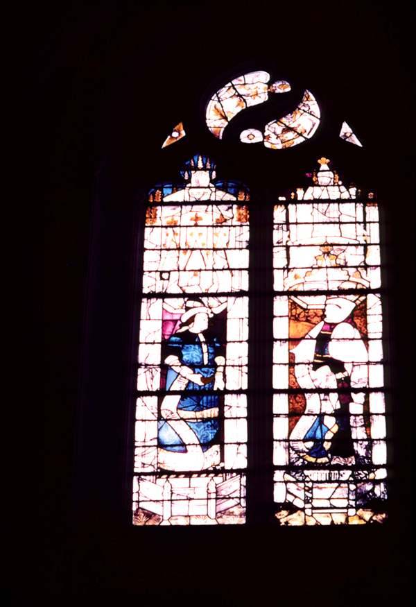 Nave, north wall, third bay