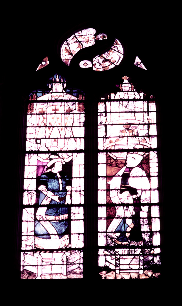 Nave, north wall, third bay