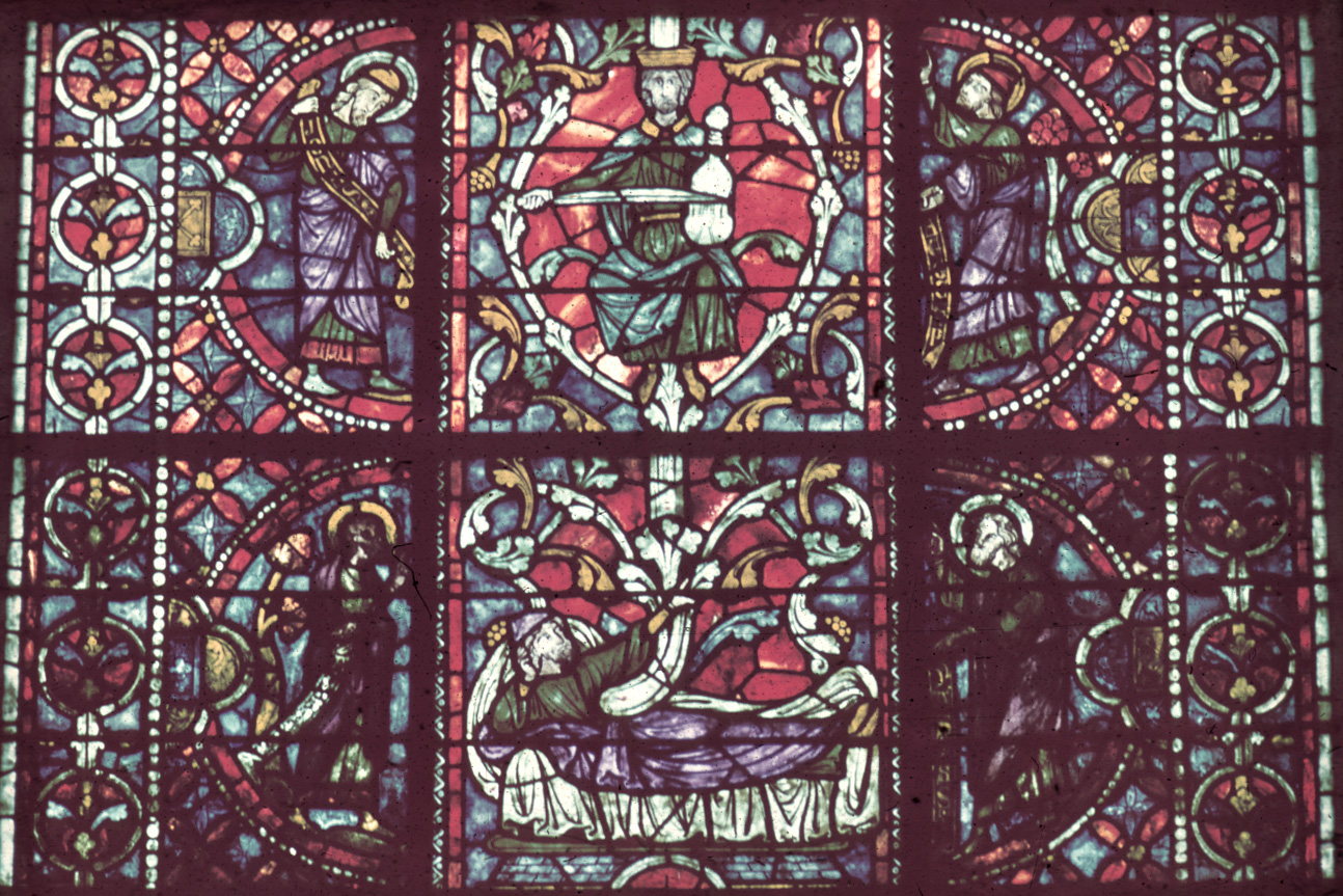 Apse, chapel, east wall, detail