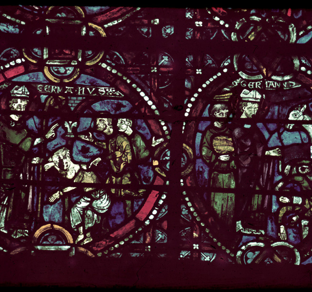 Apse, chapel, south wall, detail