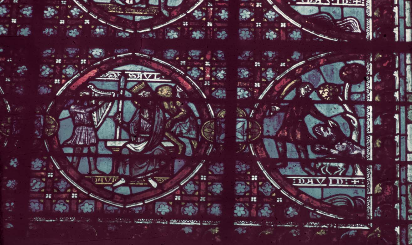 Apse, ambulatory, north wall, detail