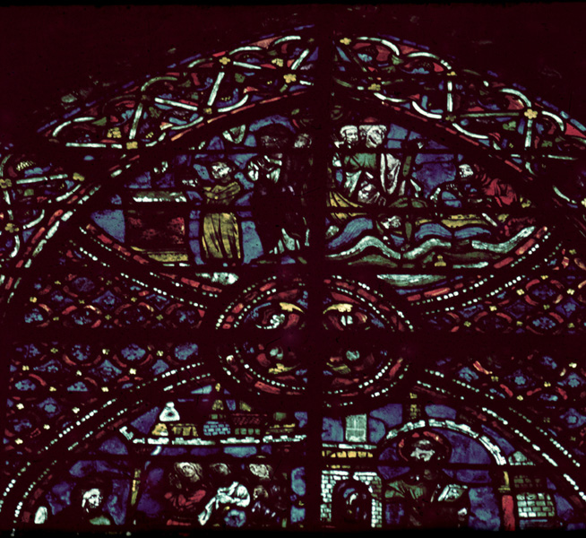 Apse, chapel, south wall, detail