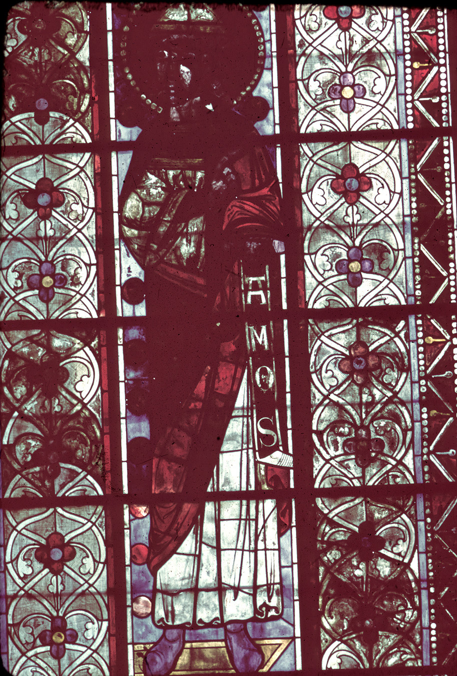 Choir, south wall, clerestory, detail
