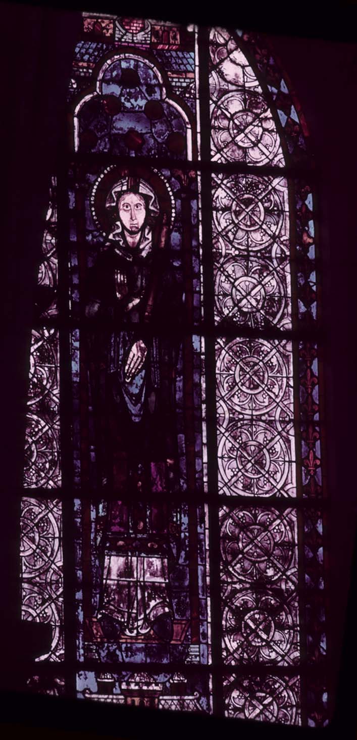 Choir, clerestory, detail