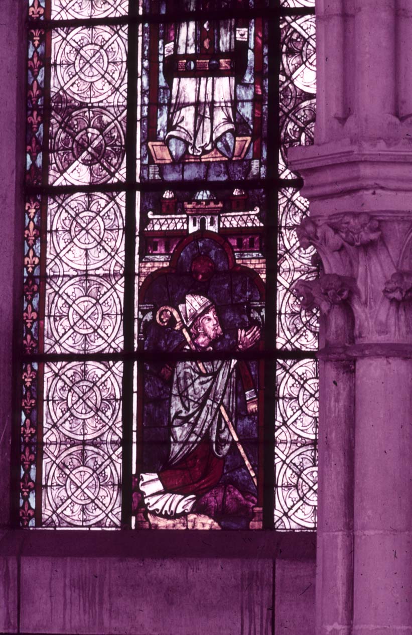 Choir, north wall, clerestory, detail