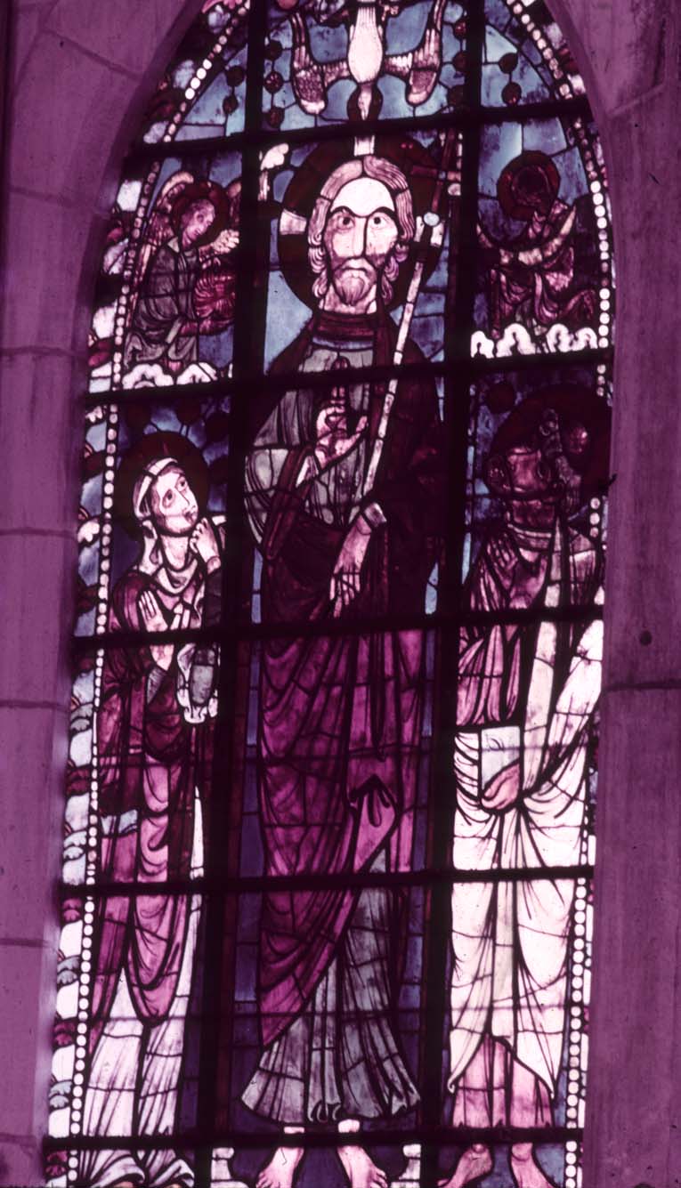 Choir, north wall, clerestory, detail