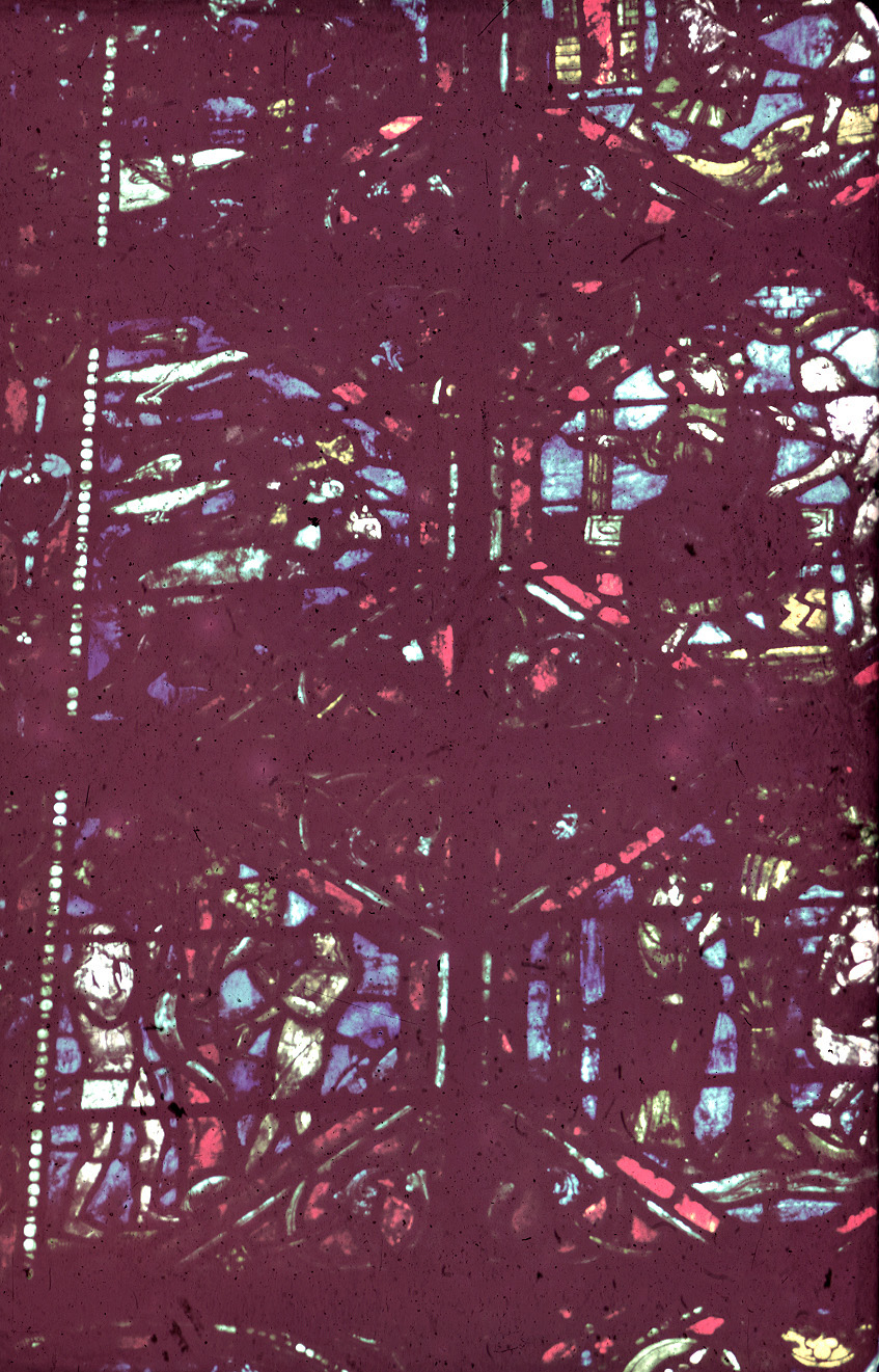 Apse, ambulatory, north wall, detail