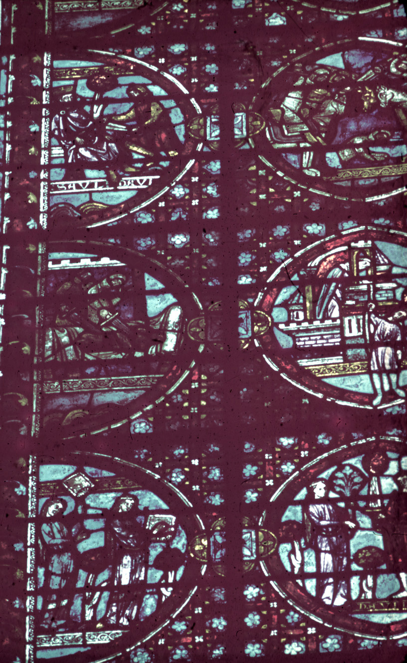 Apse, ambulatory, north wall, detail