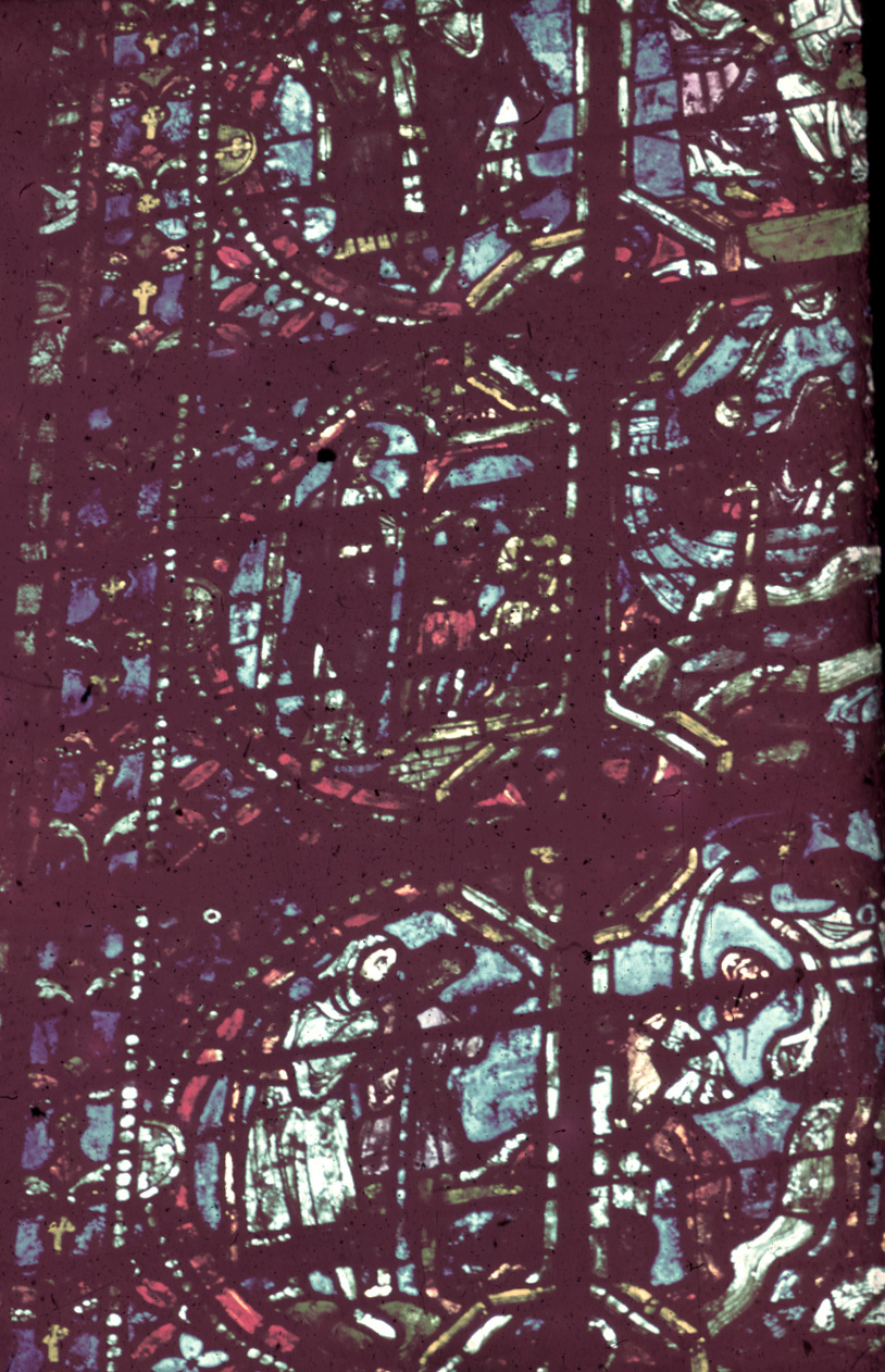 Apse, ambulatory, detail